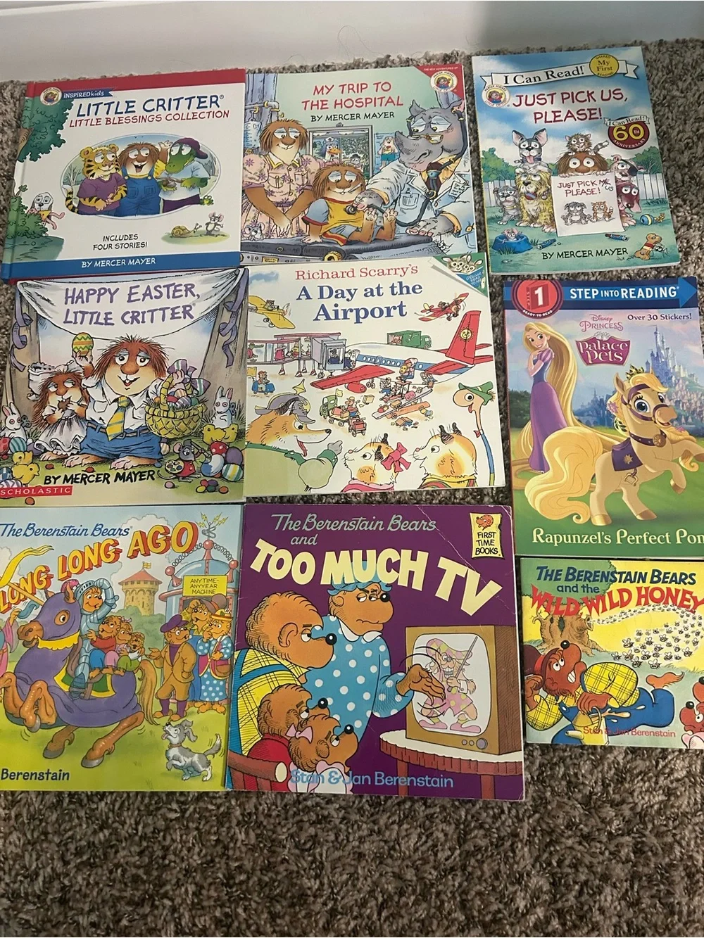 Classic Kids Storybooks - Bundle of 9, Little Critters and Berenstain